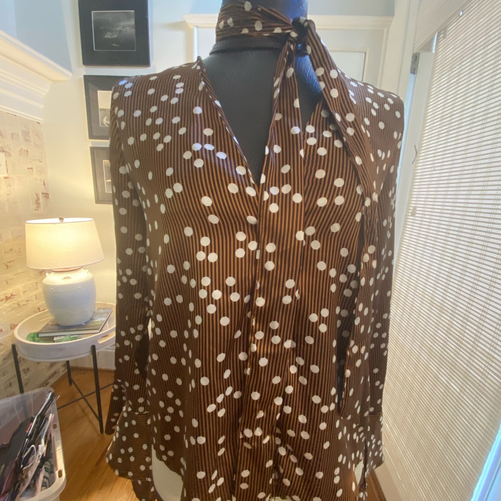 Nasty Gal Satin Blouse